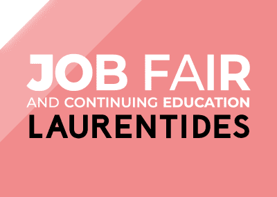 Laurentides Job fair and continuing education