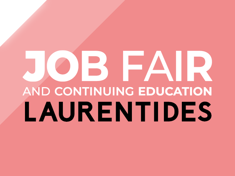 Laurentides Job fair and continuing education
