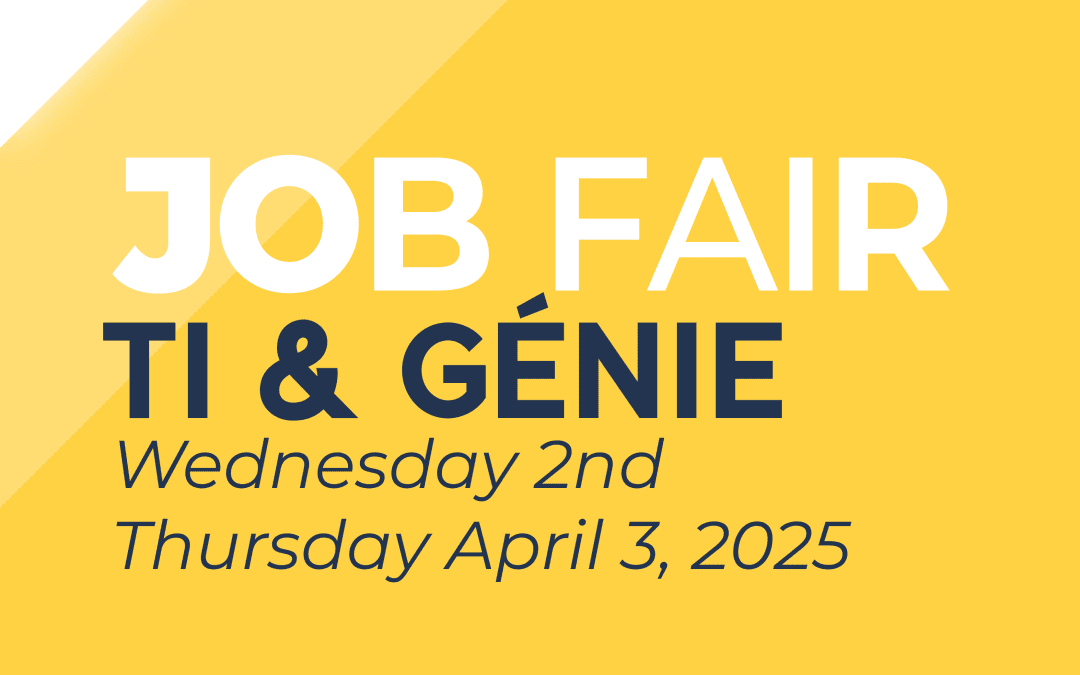 Job and continuing education fair – IT & Engineering Area – Spring