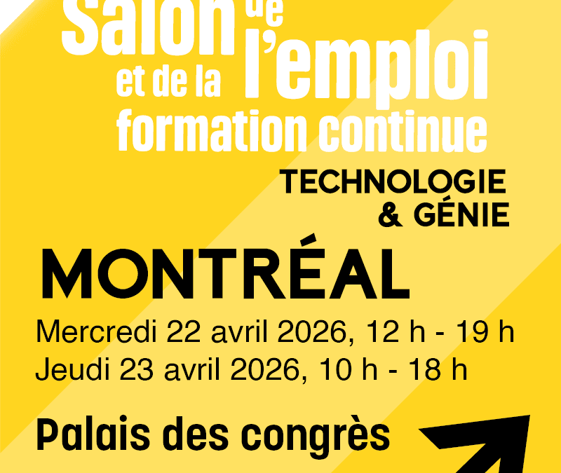 Salon de l’emploi et de la formation continue – Espace Technologie & Génie – Printemps