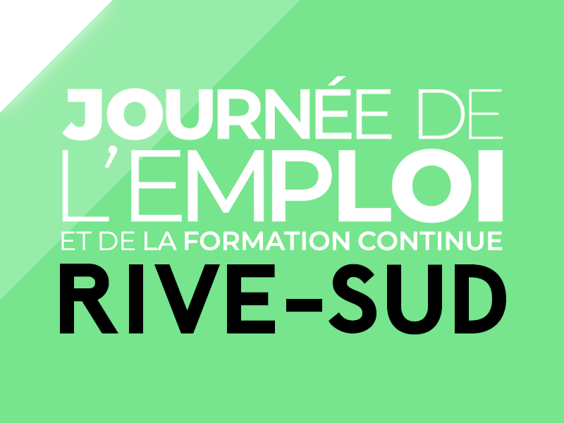 Journée de l’emploi et de la formation continue Rive-Sud – Automne