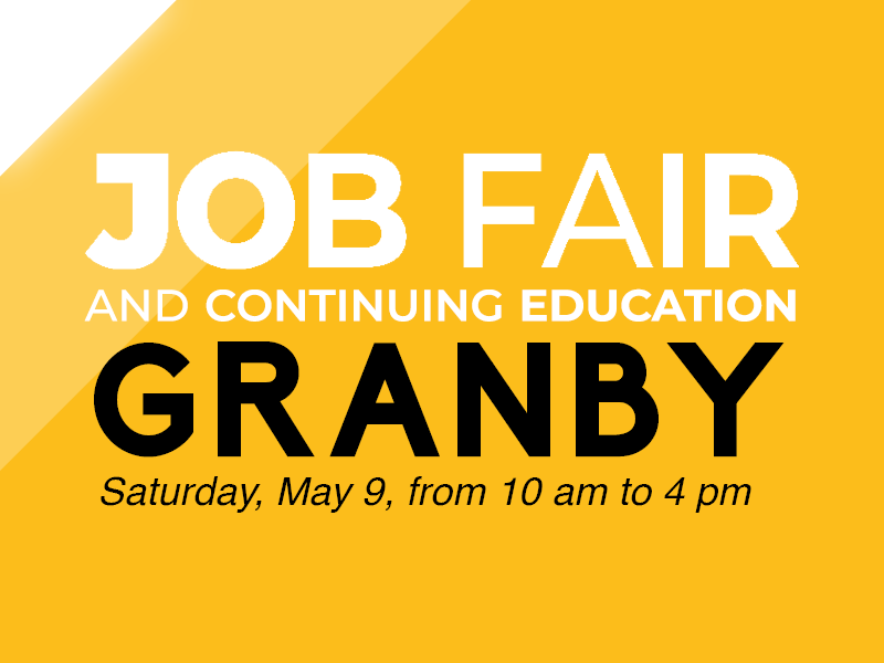 Granby Job fair and continuing education