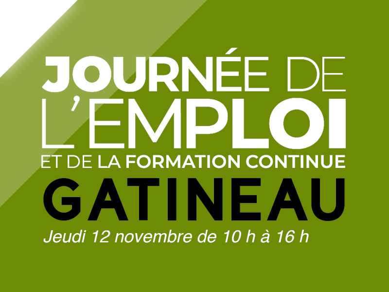 Journée de l’emploi et de la formation continue Gatineau